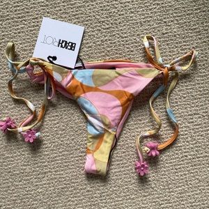 NWT Beach Riot Soleil Bikini Bottom Waikiki Wave size small